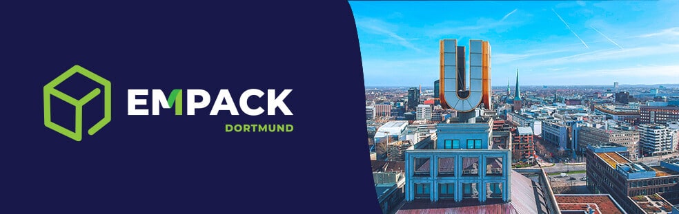 Empack Dortmund Logo mit Stadtbild